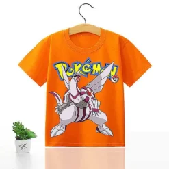 Pkm.store Sommer-Pokemon Kinder Pikachu T-Shirt Fur Den Sommer Viele Motive