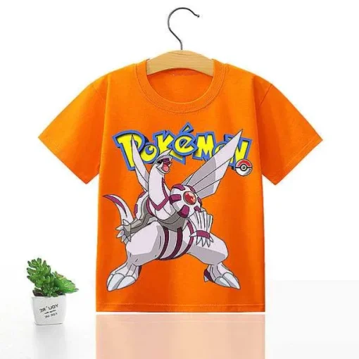 Pkm.store Sommer-Pokemon Kinder Pikachu T-Shirt Fur Den Sommer Viele Motive