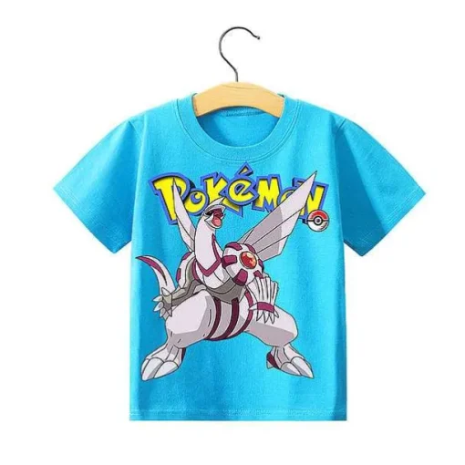 Pkm.store Sommer-Pokemon Kinder Pikachu T-Shirt Fur Den Sommer Viele Motive