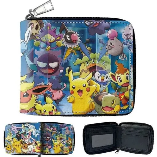 Pkm.store Sonstiges Merchandise-Pokemon Kinder Portmonee In Vielen Motiven
