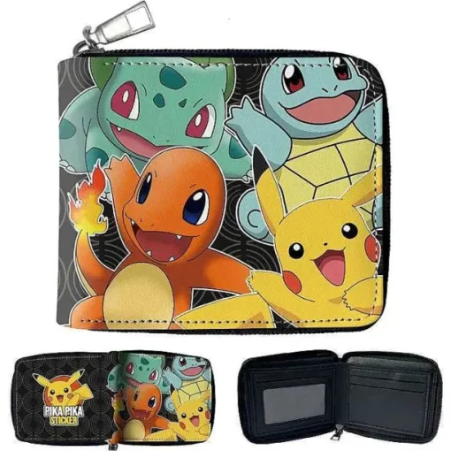 Pkm.store Sonstiges Merchandise-Pokemon Kinder Portmonee In Vielen Motiven
