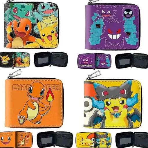 Pkm.store Sonstiges Merchandise-Pokemon Kinder Portmonee In Vielen Motiven