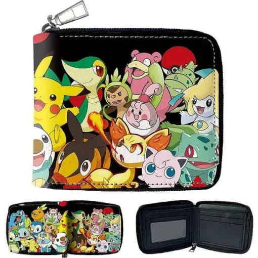 Pkm.store Sonstiges Merchandise-Pokemon Kinder Portmonee In Vielen Motiven