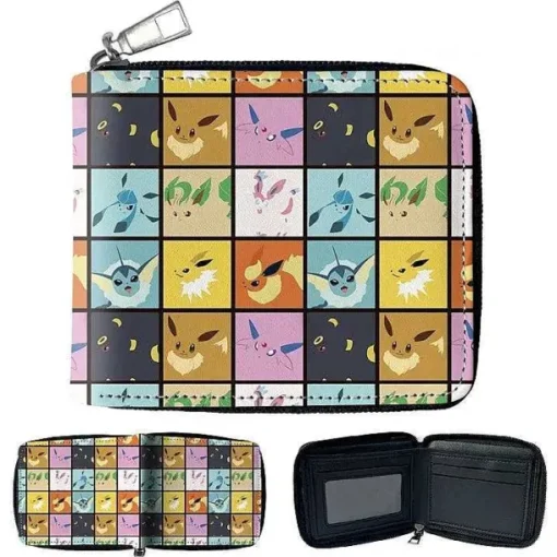 Pkm.store Sonstiges Merchandise-Pokemon Kinder Portmonee In Vielen Motiven