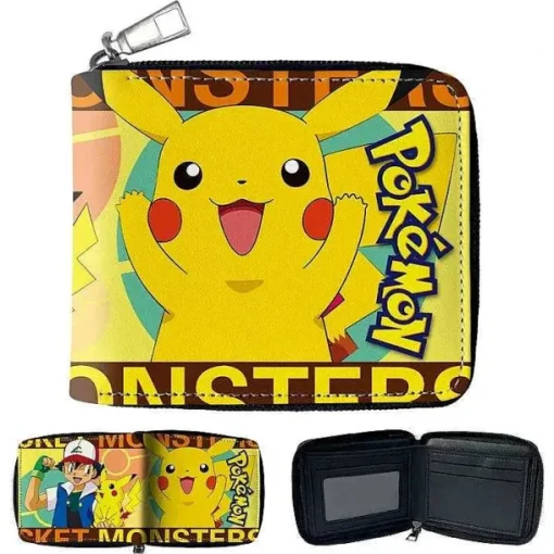 Pkm.store Sonstiges Merchandise-Pokemon Kinder Portmonee In Vielen Motiven
