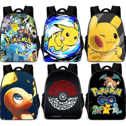 Pkm.store Rucksäcke & Taschen-Pokemon Kinder Rucksäcke - Viele Motive