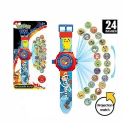 Pkm.store Uhren Und Wecker-Pokemon Kinder Uhr Mit Projektor