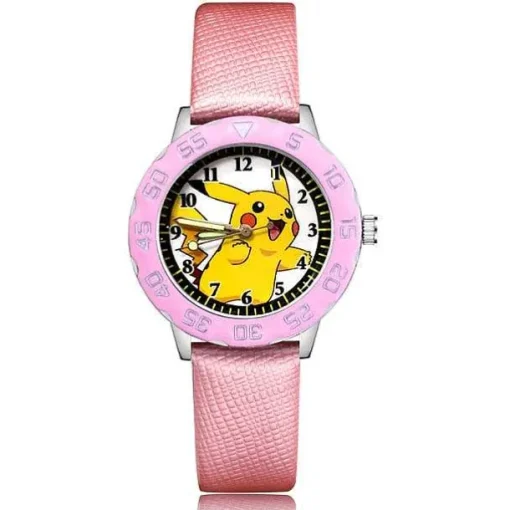 Pkm.store Sonstiges Merchandise-Pokemon Kinderuhr In Vielen Unterschiedlichen Farben