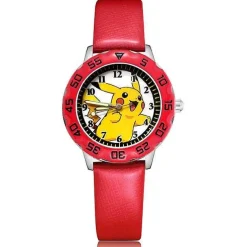 Pkm.store Sonstiges Merchandise-Pokemon Kinderuhr In Vielen Unterschiedlichen Farben
