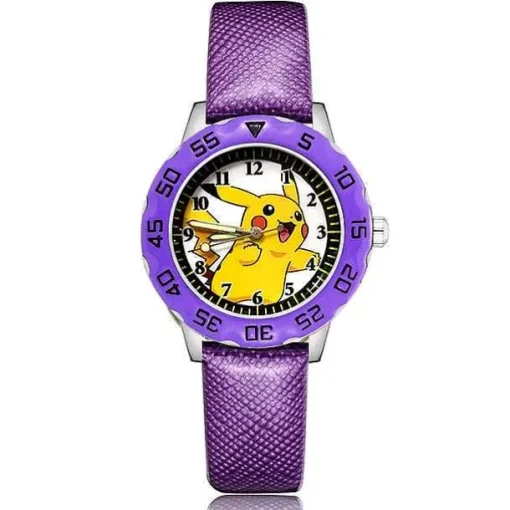 Pkm.store Sonstiges Merchandise-Pokemon Kinderuhr In Vielen Unterschiedlichen Farben