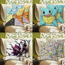 Pkm.store Sonstiges Merchandise-Pokemon Kissenbezug (4 Verschiedene Motive)