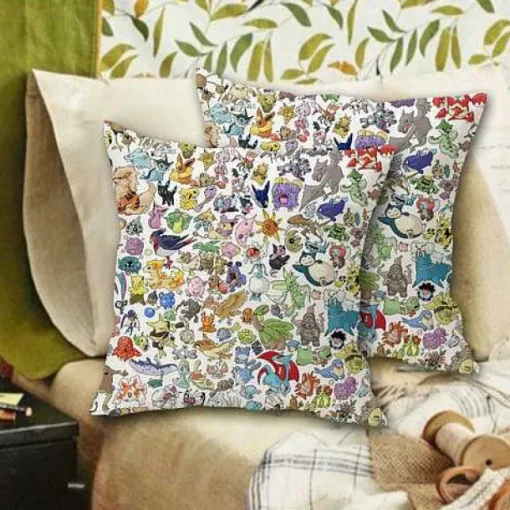 Pkm.store Sonstiges Merchandise-Pokemon Kissenbezug (4 Verschiedene Motive)