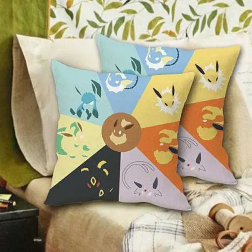 Pkm.store Sonstiges Merchandise-Pokemon Kissenbezug (4 Verschiedene Motive)