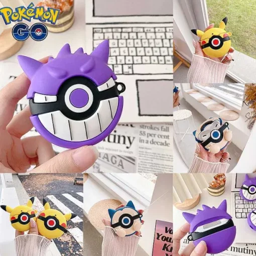 Pkm.store Sonstiges Merchandise-Pokemon Kopfhorer-Schutzhulle Fur Apple Airpods 1, 2, 3 Kopfhorer