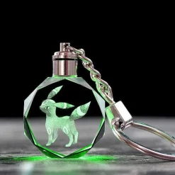 Pkm.store Pokemon Schmuck-Pokemon Kristall Anhanger Mit 3D Effekt - Viele Motive
