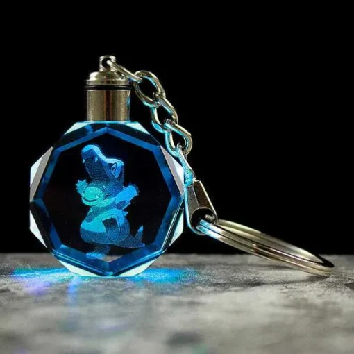 Pkm.store Pokemon Schmuck-Pokemon Kristall Anhanger Mit 3D Effekt - Viele Motive
