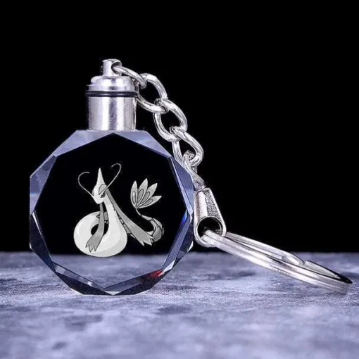 Pkm.store Pokemon Schmuck-Pokemon Kristall Anhanger Mit 3D Effekt - Viele Motive