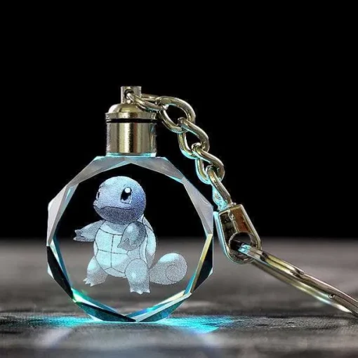 Pkm.store Pokemon Schmuck-Pokemon Kristall Anhanger Mit 3D Effekt - Viele Motive