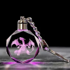 Pkm.store Pokemon Schmuck-Pokemon Kristall Anhanger Mit 3D Effekt - Viele Motive
