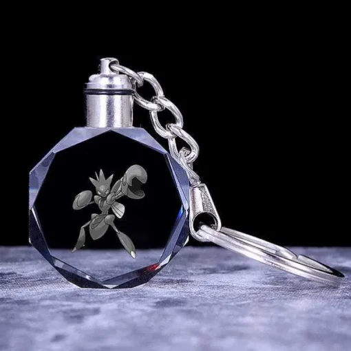 Pkm.store Pokemon Schmuck-Pokemon Kristall Anhanger Mit 3D Effekt - Viele Motive