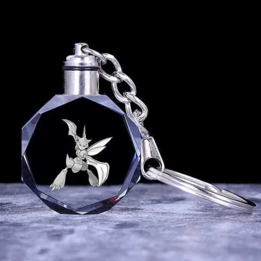Pkm.store Pokemon Schmuck-Pokemon Kristall Anhanger Mit 3D Effekt - Viele Motive