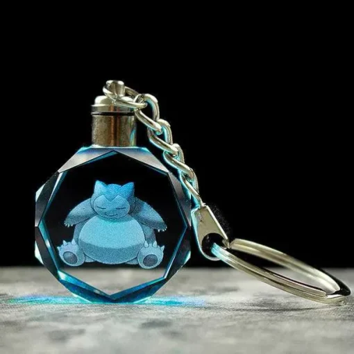Pkm.store Pokemon Schmuck-Pokemon Kristall Anhanger Mit 3D Effekt - Viele Motive