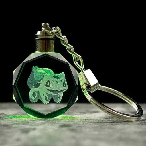 Pkm.store Pokemon Schmuck-Pokemon Kristall Anhanger Mit 3D Effekt - Viele Motive
