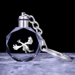 Pkm.store Pokemon Schmuck-Pokemon Kristall Anhanger Mit 3D Effekt - Viele Motive
