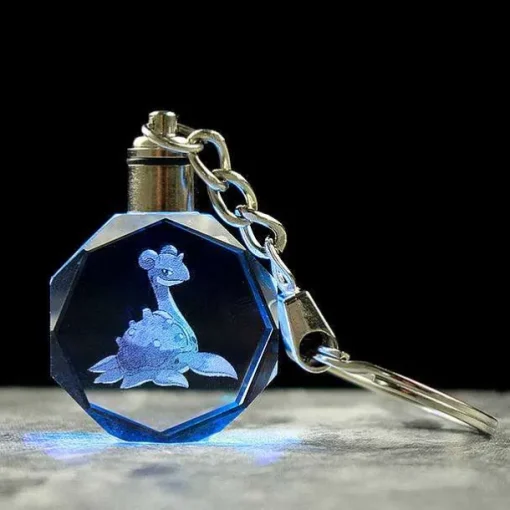 Pkm.store Pokemon Schmuck-Pokemon Kristall Anhanger Mit 3D Effekt - Viele Motive