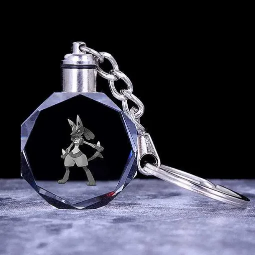 Pkm.store Pokemon Schmuck-Pokemon Kristall Anhanger Mit 3D Effekt - Viele Motive