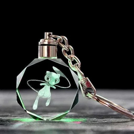 Pkm.store Pokemon Schmuck-Pokemon Kristall Anhanger Mit 3D Effekt - Viele Motive