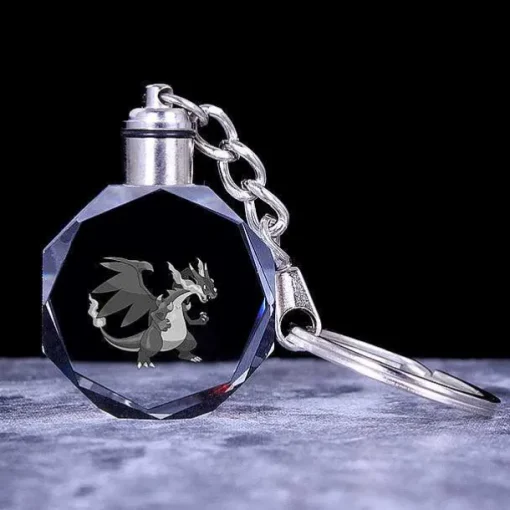 Pkm.store Pokemon Schmuck-Pokemon Kristall Anhanger Mit 3D Effekt - Viele Motive