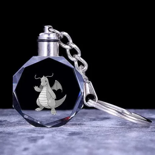 Pkm.store Pokemon Schmuck-Pokemon Kristall Anhanger Mit 3D Effekt - Viele Motive