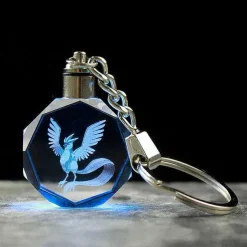 Pkm.store Pokemon Schmuck-Pokemon Kristall Anhanger Mit 3D Effekt - Viele Motive