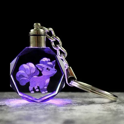 Pkm.store Pokemon Schmuck-Pokemon Kristall Anhanger Mit 3D Effekt - Viele Motive