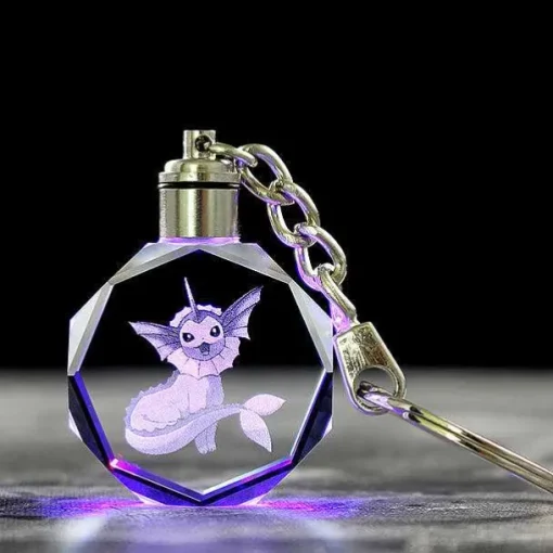 Pkm.store Pokemon Schmuck-Pokemon Kristall Anhanger Mit 3D Effekt - Viele Motive