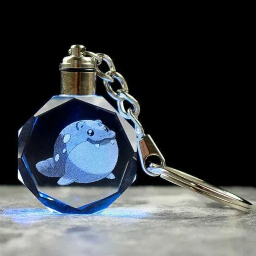 Pkm.store Pokemon Schmuck-Pokemon Kristall Anhanger Mit 3D Effekt - Viele Motive