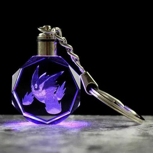 Pkm.store Pokemon Schmuck-Pokemon Kristall Anhanger Mit 3D Effekt - Viele Motive