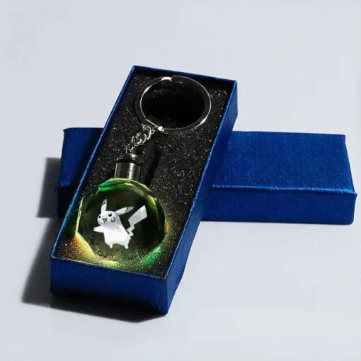 Pkm.store Sonstiges Merchandise-Pokemon Kristall Keychain Schlusselanhanger Verschiedene Motive