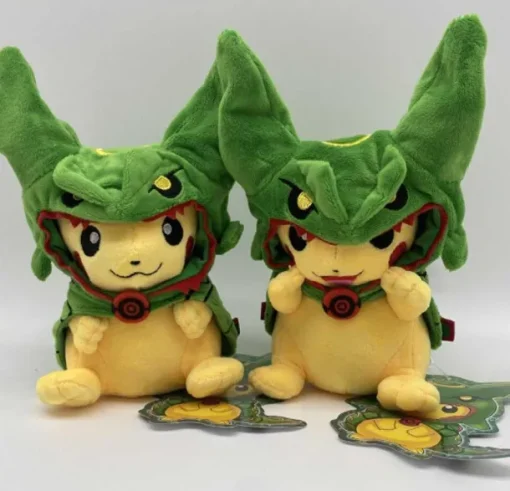 Pkm.store Pokemon Kuscheltiere-Pokemon Kuscheltier Pikachu Rayquaza Cosplay Ca. 23Cm
