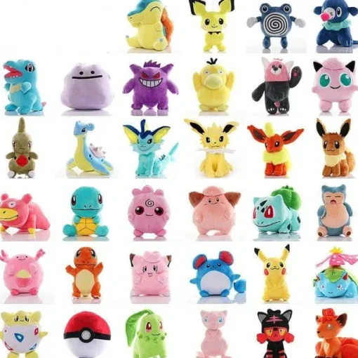 Pkm.store Pokemon Kuscheltiere-Pokemon Kuscheltiere (11-18Cm, 16 Motive Zur Auswahl)