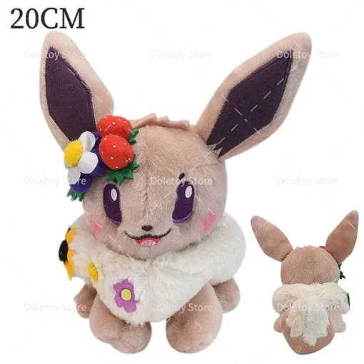 Pkm.store Pokemon Kuscheltiere-Pokemon Kuscheltiere In Der Blumen Edition: Evoli, Galarian Gallopa, Iksbat Etc.