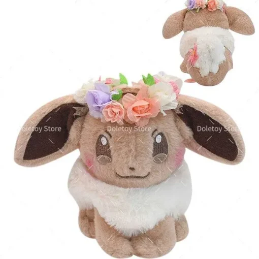 Pkm.store Pokemon Kuscheltiere-Pokemon Kuscheltiere In Der Blumen Edition: Evoli, Galarian Gallopa, Iksbat Etc.