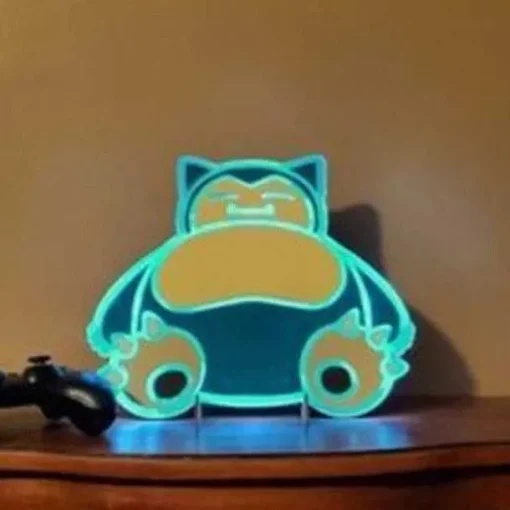 Pkm.store Pokemon Lampen & Nachtlichter-Pokemon Led Neonlicht Wandlampe