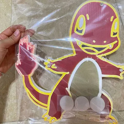 Pkm.store Pokemon Lampen & Nachtlichter-Pokemon Led Neonlicht Wandlampe