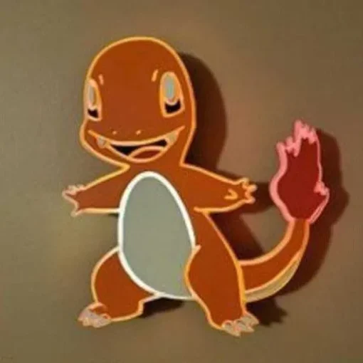 Pkm.store Pokemon Lampen & Nachtlichter-Pokemon Led Neonlicht Wandlampe