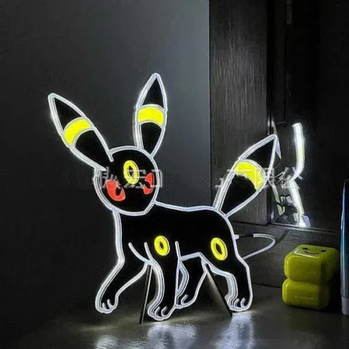 Pkm.store Pokemon Lampen & Nachtlichter-Pokemon Led Neonlicht Wandlampe