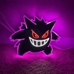 Pkm.store Pokemon Lampen & Nachtlichter-Pokemon Led Neonlicht Wandlampe