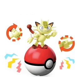 Pkm.store Pokeball & Pokebälle-Pokemon Mega Construx Bauset Mit Figur Und Pokeball