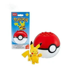 Pkm.store Pokeball & Pokebälle-Pokemon Mega Construx Bauset Mit Figur Und Pokeball